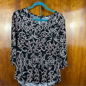 Sami & Jo Women’s S Asymmetrical Blouse